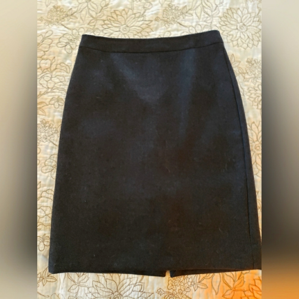 J.Crew wool pencil skirt